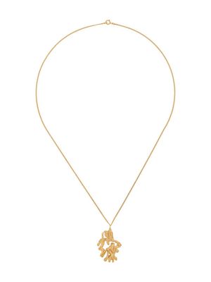 LOVENESS LEE collier Chinese Zodiac à pendentif - Or