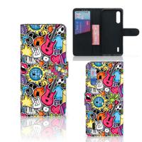 Xiaomi Mi 9 Lite | Wallet Case | met Pasjes | Punk Rock