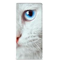 Samsung Galaxy A22 5G | Hoesje maken | Witte Kat