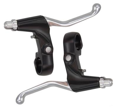 Saccon Remgreepset 3 vinger - zilver/zwart