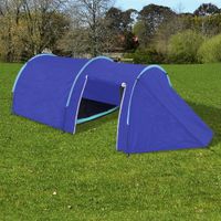 VidaXL 90515 tent voor rugzaktoerisme 4 persoon/personen Blauw - thumbnail