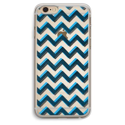 Onderbroken lijn: iPhone 6 Plus / 6S Plus Transparant Hoesje