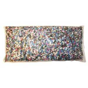 Confetti zak van 1 kilo multicolor   -