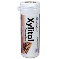 Miradent Xylitol Kauwgom Kaneel - 30 stuks Miradent Xylitol Kauwgom Kaneel - 30 stuks