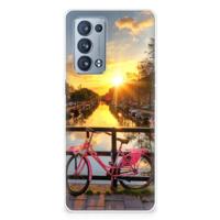 OPPO Reno 6 Pro Plus 5G | Silliconen Back Cover | Amsterdamse Grachten