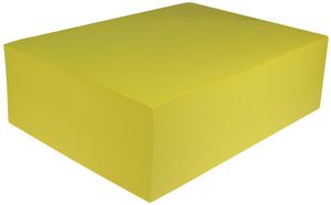 Gekleurd tekenpapier geel