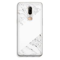 Biggest stripe: OnePlus 6 Transparant Hoesje
