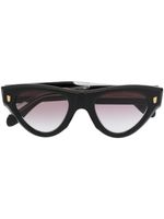 Cutler & Gross lunettes de soleil à monture papillon - Noir