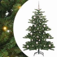 VidaXL Kunstmatige inklapbare kerstboom groen 150 cm pvc en staal