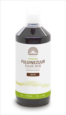 Mattisson Fermented fulvine zuur - fulvic acid