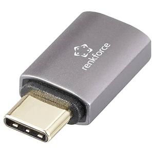 Renkforce USB 4, USB-C Adapter [1x USB-C stekker - 1x USB-C bus] RF-3778880 8K UHD