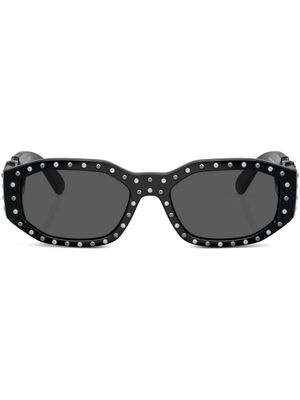 Versace Eyewear lunettes de soleil Biggie - Noir