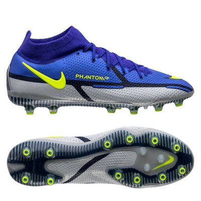 Nike Phantom GT 2 Elite DF AG-PRO Recharge - Blauw/Neon/Grijs/Blauw