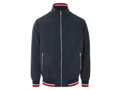 LIVERGY Heren jas (Marineblauw, XL)