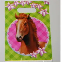 Feestzakjes met paarden maat:-leeg-