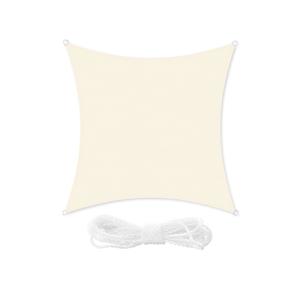 Luchtdoorlatende luifel van HDPE, Beige-wit