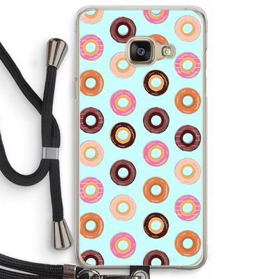 Donuts: Samsung Galaxy A3 (2016) Transparant Hoesje met koord
