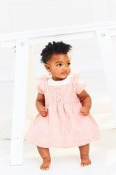 Breipatroon Stylecraft Baby Sparkle Dresses