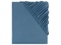 LIVARNO home Microvezel jersey hoeslaken 90-100 x 200 cm (Blauw) - thumbnail