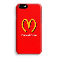 I'm lovin' you: iPhone 8 Volledig Geprint Hoesje