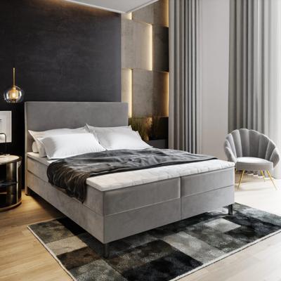 2dekans Opberg Boxspring Basic | 160 x 200 Antraciet - (Niet in originele verpakking - Kans op schade)