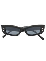 VALENTINO GARAVANI EYEWEAR lunettes de soleil Rockstud à monture rectangulaire - Noir - thumbnail