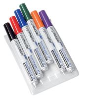 Viltstift Legamaster TZ1 whiteboard rond assorti 1.5-3mm 6st - thumbnail