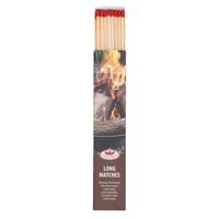 Fancy Flames BBQ/Barbecue lucifers - 10x - lange lucifers - 21 cm