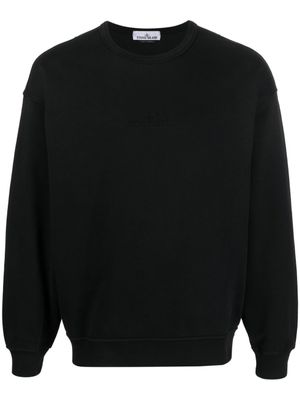 Stone Island sweat à logo brodé - Noir