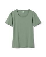 HEMA Dames Basic T-shirt Groen (groen)