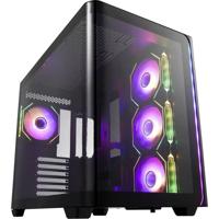 FSP Fortron POC0000254 Midi-tower Gaming-behuizing Zwart Zijvenster