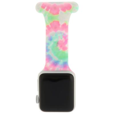 Apple Watch Verpleeg Band - Groen Roze Blauw - 44, 45, 46 & 49mm Apple Watch Verpleeg Band - Groen Roze Blauw - 44, 45, 46 & 49mm