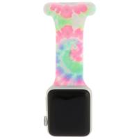 Apple Watch Verpleeg Band - Groen Roze Blauw - 44, 45, 46 & 49mm Apple Watch Verpleeg Band - Groen Roze Blauw - 44, 45, 46 & 49mm