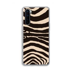 Arizona Zebra: OnePlus Nord Transparant Hoesje