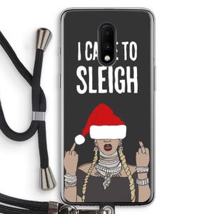 Came To Sleigh: OnePlus 7 Transparant Hoesje met koord