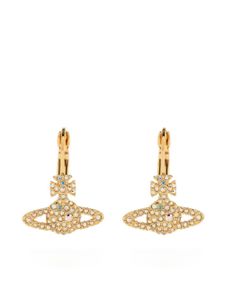 Vivienne Westwood boucles d'oreilles dorées à motif orb