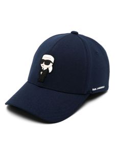 Karl Lagerfeld casquette à motif K/Ikonik - Bleu