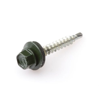 Homefix Profielplaatschroef Vz 6K Groen Ral6007 4.8X35 | 16 stuks - 6701.21.30070