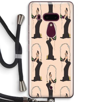 Pop Some Kim: HTC U12+ Transparant Hoesje met koord