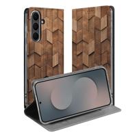 Samsung Galaxy S25 FE | Bookcase | Wooden Cubes