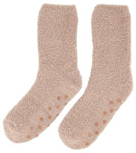 HEMA Damessokken Maat 36-41 Fluffy Konijn Roze