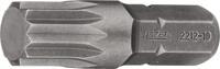 HAZET Bit 2212-10 · 5/16 inch (8 mm) zeskant massief · Binnenveeltandprofiel XZN · SW M10