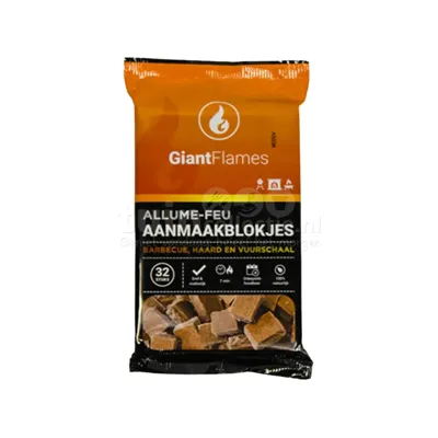 Giant Flames Aanmaakblokjes 32st