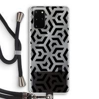 Crazy pattern: Samsung Galaxy S20 Plus Transparant Hoesje met koord