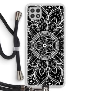 Roses Are Red: Samsung Galaxy A22 4G Transparant Hoesje met koord