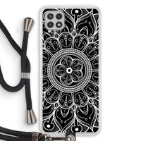 Roses Are Red: Samsung Galaxy A22 4G Transparant Hoesje met koord