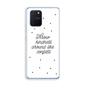 Confetti: Samsung Galaxy Note 10 Lite Transparant Hoesje
