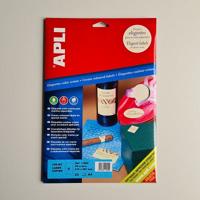 Apli laser A4 creme 210x297mm 20vel