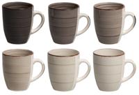 Cookinglife Mokken Delice Grijs 350 ml - 6 stuks