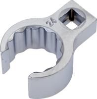 HAZET Ringsleutel · open 848Z-24 · 3/8 inch (10 mm) vierkant hol · Buitentwaalfkant profiel · SW 24 mm · Binnenvierkant 10 =
